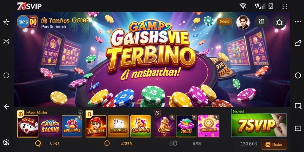 Tampilan gameplay menarik di 7SVIP dengan berbagai permainan kasino.
