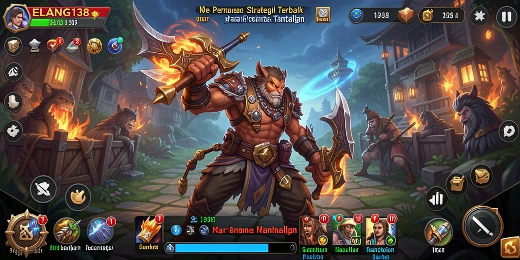 Tampilan gameplay ELANG138 yang memukau dengan strategi yang mendalam.
