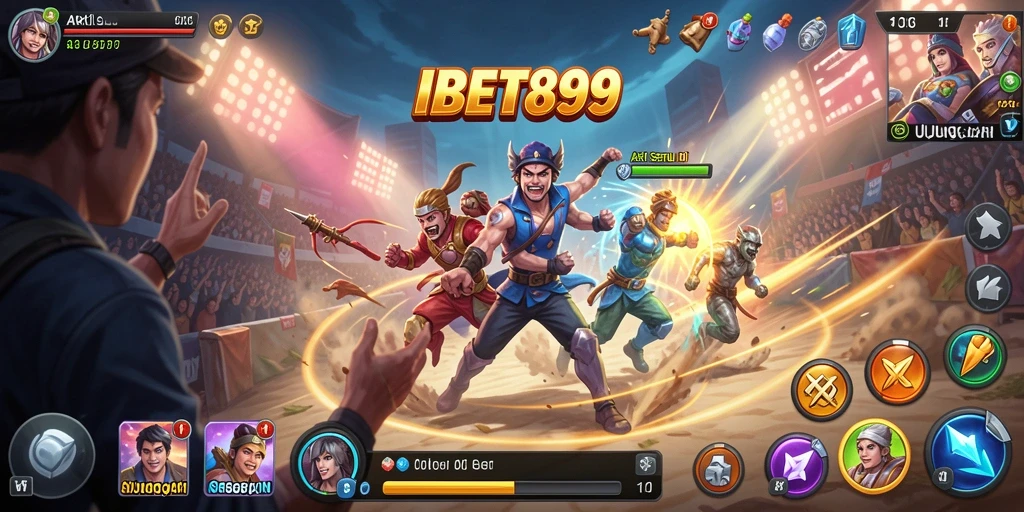 Tampilan gameplay mengesankan dari IBET899 yang penuh aksi.