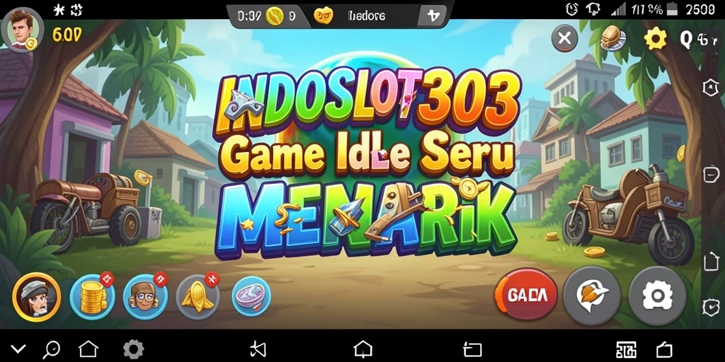 Tampilan gameplay IDLE yang menarik dan penuh warna.
