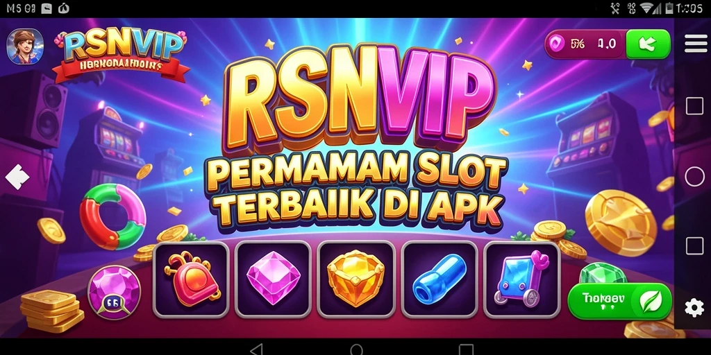 Tangkapan layar gameplay RSNVIP dengan grafis slot yang menarik.