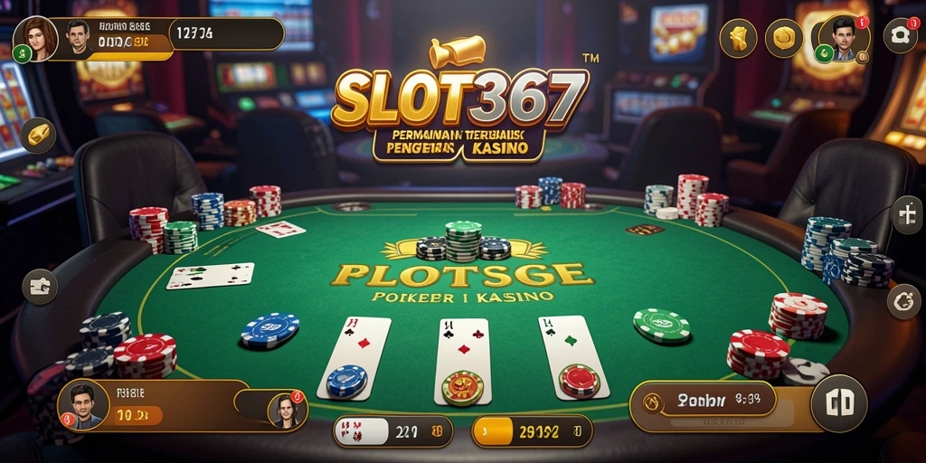 Tampilan gameplay menarik dari SLOT367 yang menampilkan aksi Poker seru.